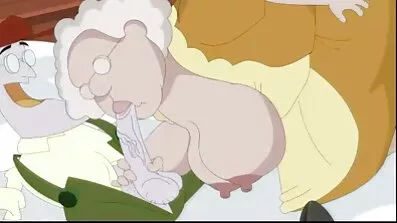 អង្កាញ់ចាស់ទុំ tits ធំគណខ្មៅ